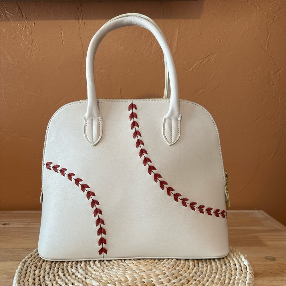Charming Charlie baseball purse